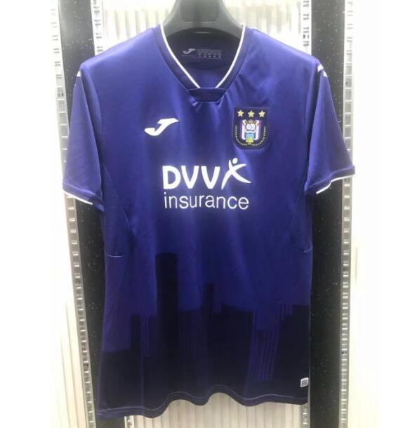 RSC Anderlecht Home Kit Soccer Jersey 2020/21